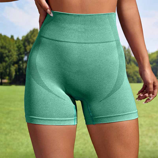 Women’s Seamless High-Waist Sport Shorts – Stretch Fit Yoga & Training Leggings