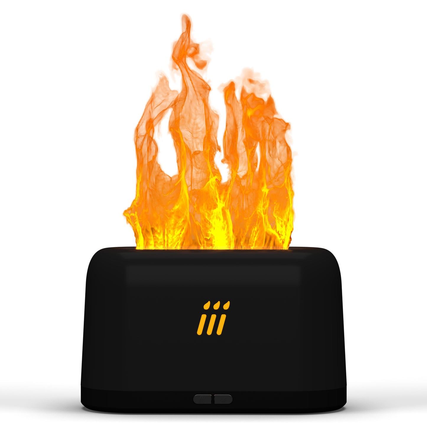 Flame Aroma Diffuser & Ultrasonic Cool Mist Humidifier – LED Flame Lamp