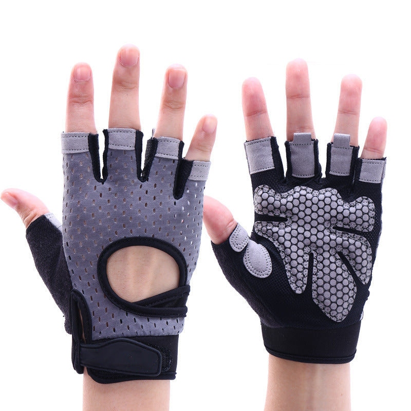 Unisex Fitness Training Gloves – Anti-Slip Grip for Dumbbells, Bars & Cycling