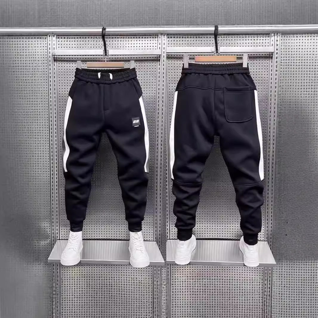 Casual Jogger Pants with Elastic Cuffs