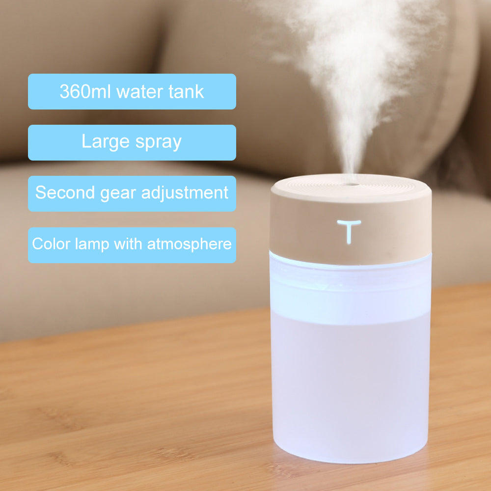 Dabai Mini Humidifier – USB Powered Night Light Diffuser